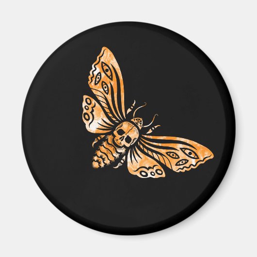 Totenkopfmoth Magnet (Vorne)