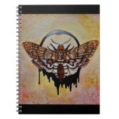 Totenkopfmoth Notizblock (Vorderseite)