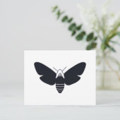 Totenkopfmoth Postkarte (Stehend Vorderseite)