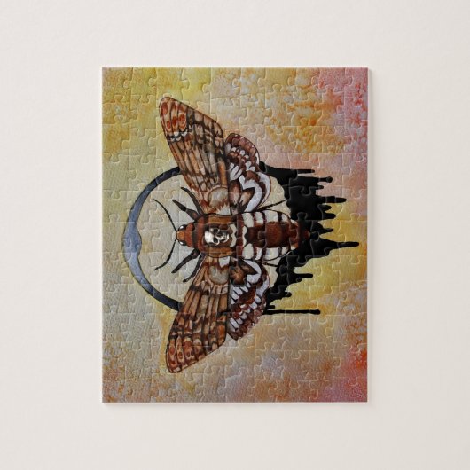 Totenkopfmoth Puzzle (Vertikal)