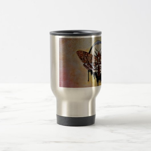 Totenkopfmoth Reisebecher (Mittel)