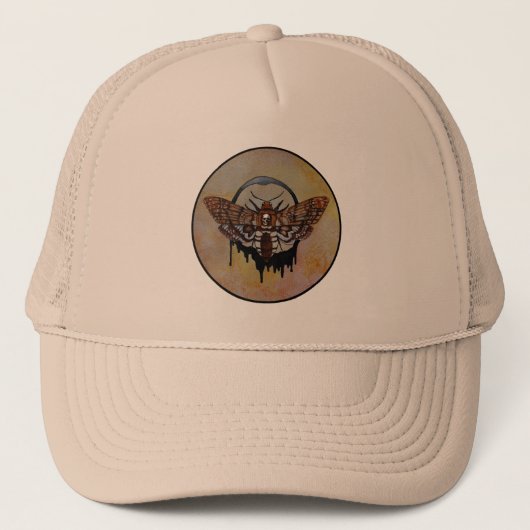 Totenkopfmoth Truckerkappe (Vorderseite)