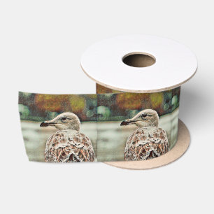 Totenkopfmöwe Satinband
