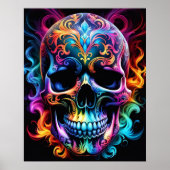 Totenkopfposter Poster (Vorne)