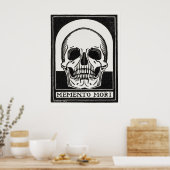 Totenkopfposter Poster (Küche)