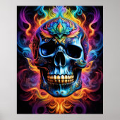 Totenkopfposter Poster (Vorne)