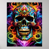 Totenkopfposter Poster (Vorne)