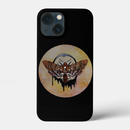 Totenkopfschwärmer Case-Mate iPhone hülle (Rückseite)