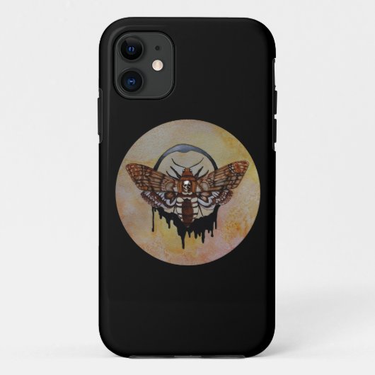 Totenkopfschwärmer Case-Mate iPhone hülle (Rückseite)