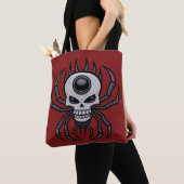 Totenkopfspinne Tasche (Von Nahem)