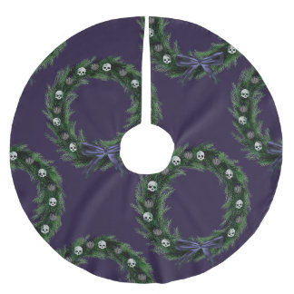 Totenkranz Polyester Weihnachtsbaumdecke