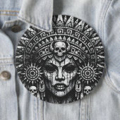 Totenkronenpriesterin — von BurnsInHell Button (Beispiel)