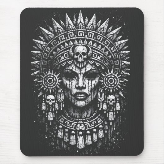 Totenkronenpriesterin — von BurnsInHell Mousepad (Vorne)