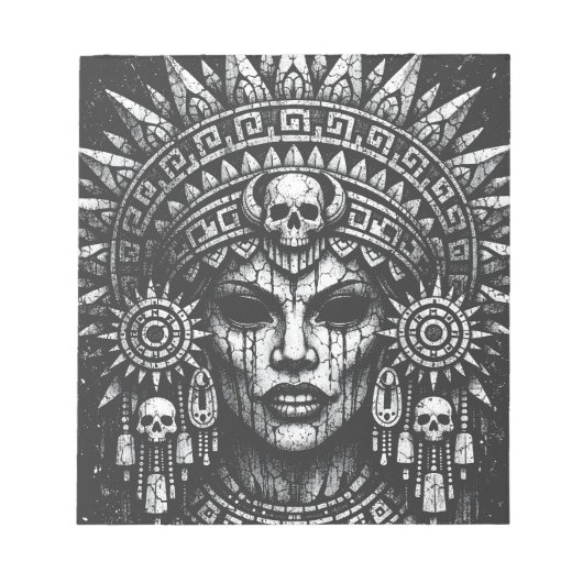 Totenkronenpriesterin — von BurnsInHell Notizblock (Vorderseite)