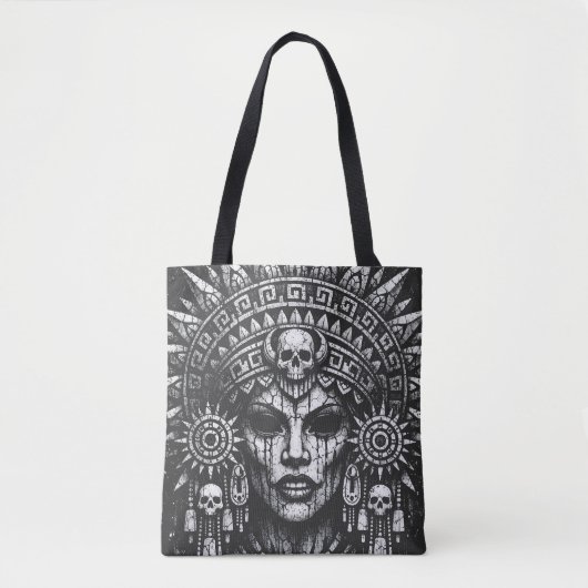 Totenkronenpriesterin — von BurnsInHell Tasche (Vorderseite)