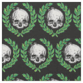 Totenlaub Stoff (Nahaufnahme)