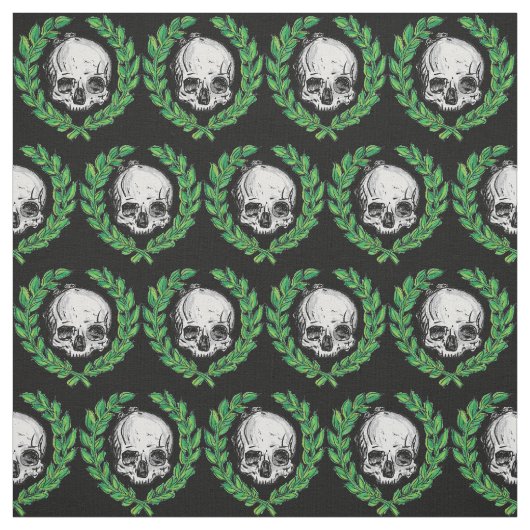 Totenlaub Stoff (Muster)