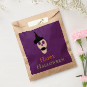 Totenmaske mit Hut Gefallen-Tasche Geschenktütchen (Versiegelt)