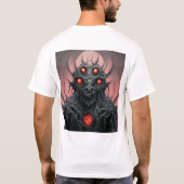 Totenmetall-Monstrous-Kreatur-T - Shirt (Rückseite)