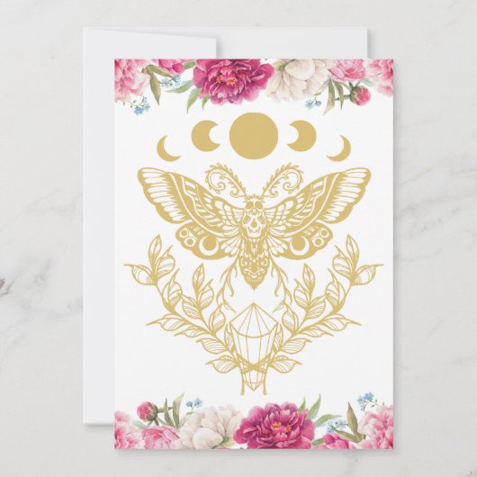 Totenmond Hochzeit - Einladung (Rückseite)