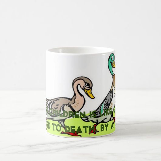 Totenpfanne durch Entencup Kaffeetasse (Mittel)