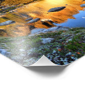 Totenpferdsee Sunrise - Sierra Fotodruck (Ecke)