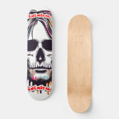 Totenrocker Skateboard (Vorderseite)