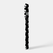 Totenschädel  iPhone hülle (Linke Seite)