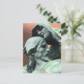 Totensterben Postkarte (Stehend Vorderseite)