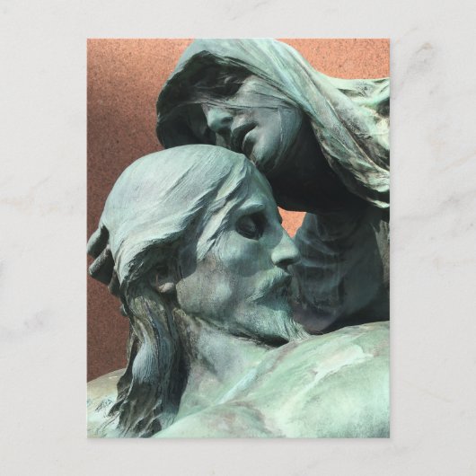 Totensterben Postkarte (Vorderseite)