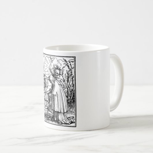 Totentanz, Dance of macabre (Holbein) Kaffeetasse (VorderseiteRechts)