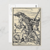 Totentanz, die Pädagogische Postkarte (Vorne/Hinten)