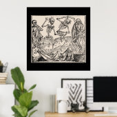 Totentanz Poster (Heimbüro)