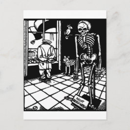 Totentanz Totentanz März mit Postkarte