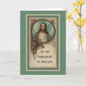 Totenverlust im Jubiläum Ein heiliges Herz Karte (Gelbe Blume)