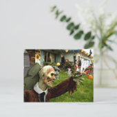 Totenwachstum Postkarte (Stehend Vorderseite)