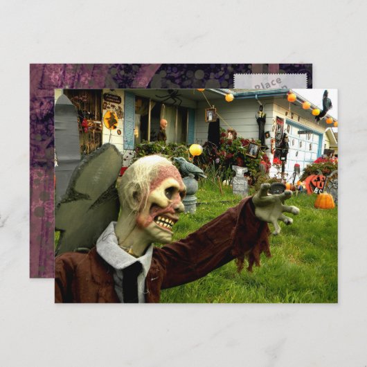 Totenwachstum Postkarte (Vorne/Hinten)