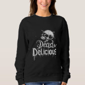 Toter aber lecker | ExDesigner | Halloween Sweatshirt (Vorderseite)