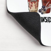 Toter, aber scharfer, dankbarer Erntedank fällt Mousepad (Ecke)