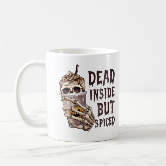 Toter, aber scharfer Halloween-Kaffee Kaffeetasse (Links)