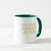 Toter Adrenalin-Junkie Tasse (VorderseiteRechts)