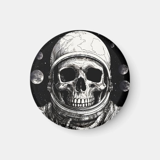 Toter Astronaut Magnet (Vorne)