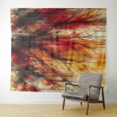 Toter Baum 1 - Wasserfarbe Wandteppich (Beispiel (Horizontal))