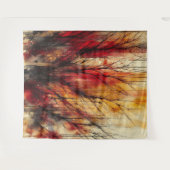 Toter Baum 1 - Wasserfarbe Wandteppich (Vorderseite (Horizontal))