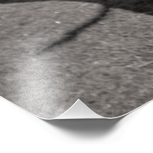 Toter Baum Fotodruck (Ecke)