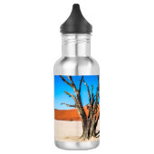 Toter Baum in Deadvlei, Namibia Edelstahlflasche (Links)