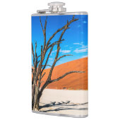 Toter Baum in Deadvlei, Namibia Flachmann (Links)