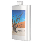 Toter Baum in Deadvlei, Namibia Flachmann (Links)
