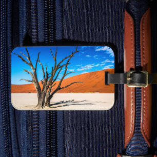 Toter Baum in Deadvlei, Namibia Gepäckanhänger