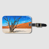 Toter Baum in Deadvlei, Namibia Gepäckanhänger (Vorderseite (Horizontal))
